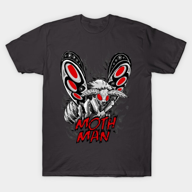 The Mothman T-Shirt by paintchips